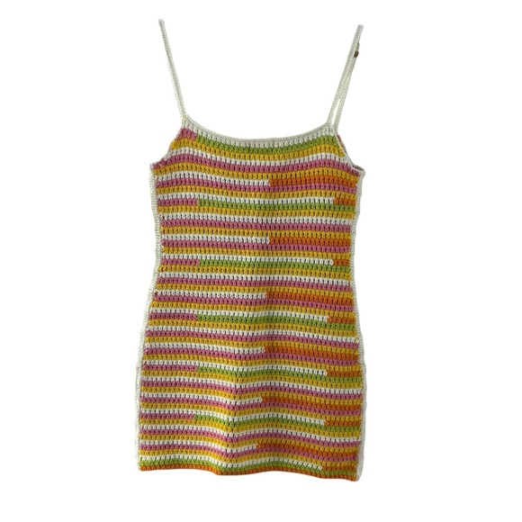 Camila Coelho Open Stitch Rhea Dress NWT Size Small - Picture 2 of 7